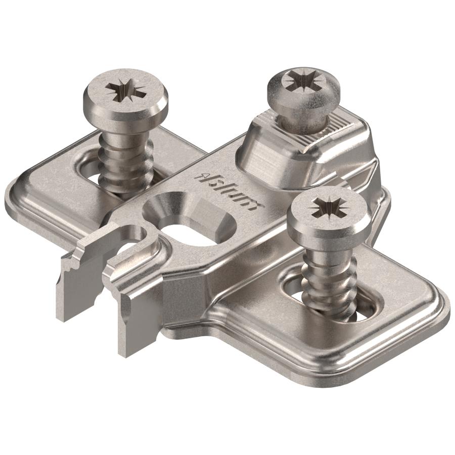 193L8130 MODUL Euroscrew Mounting Plate. Suitable for 15mm thickness material