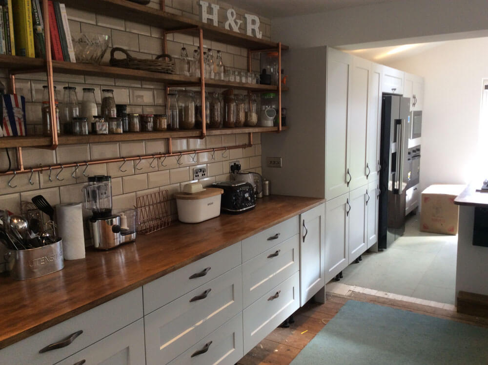 Hartside Painted Shaker Kitchen - Light Grey